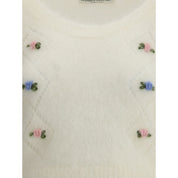 Short sleeve mohair Sweater