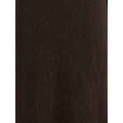 Brown Cashmere Casual Dress