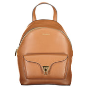 Coccinelle Marrone Leather Backpack