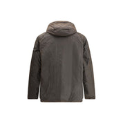Brown Cotton Rain Coat