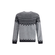 Jacquard pattern with skulls Sweater
