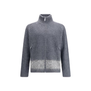 Gray Wool Cardigan