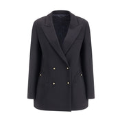 Black Fleece Wool Blazer