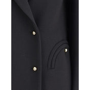 Black Fleece Wool Blazer