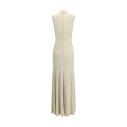 Lurex knit long Dress