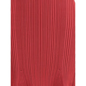 Ribbed knit midi Dress