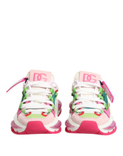 Multicolor Leather Airmaster Low Top Sneaker Shoes