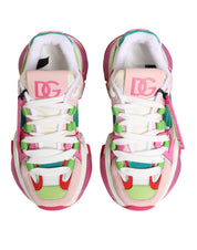 Multicolor Leather Airmaster Low Top Sneaker Shoes