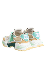 Multicolor Leather Airmaster Low Top Sneakers Shoes