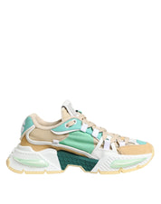 Multicolor Leather Airmaster Low Top Sneakers Shoes