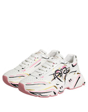 Multicolor Hand Painted DAYMASTER Sneaker Shoes