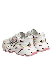 Multicolor Hand Painted DAYMASTER Sneaker Shoes