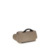 Beige Polyamide Handbag