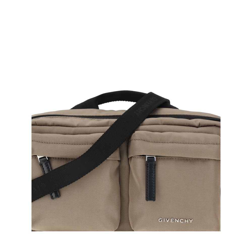 Beige Polyamide Handbag