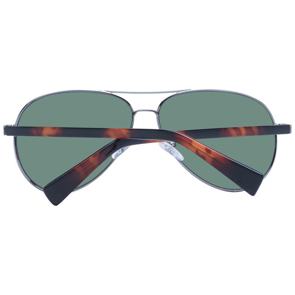 Guess Gunmetal Aviator-solglasögon