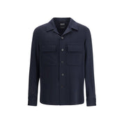 Blue Cashmere Coat