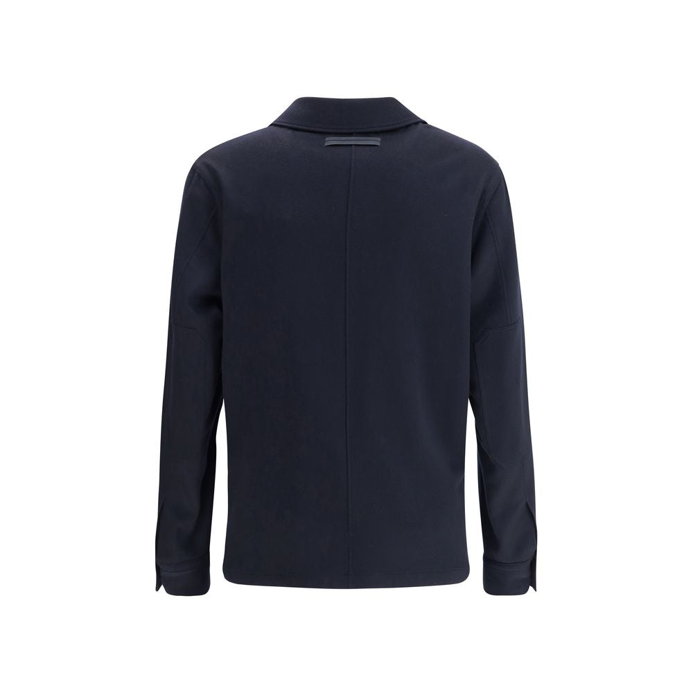 Blue Cashmere Coat
