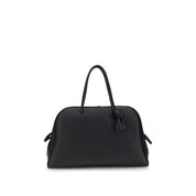 Jacquemus Black Calf Leather Travel Bag