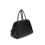 Jacquemus Black Calf Leather Travel Bag