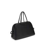 Jacquemus Black Calf Leather Travel Bag