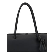 Jacquemus Black Calf Leather Travel Bag
