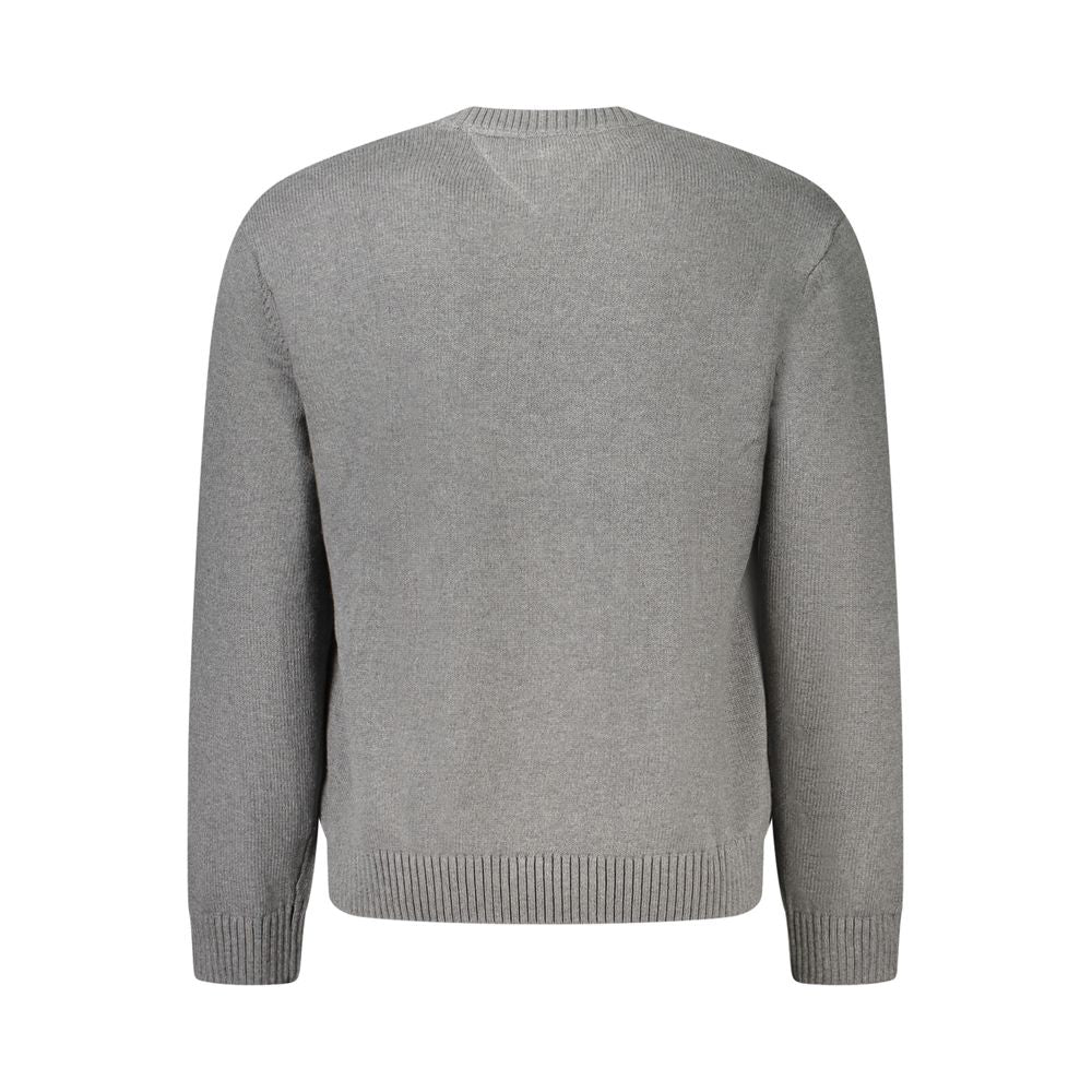Tommy Hilfiger Gray Cotton Men's Sweater