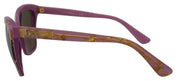 DG4251 Rosa guld, helram, rektangulära solglasögon