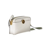 Coccinelle White Leather Shoulder Bag