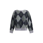 Gray Polyamide Sweatshirt