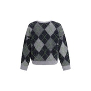Gray Polyamide Sweatshirt