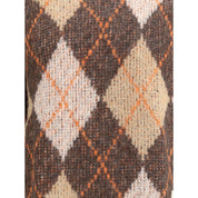 Brown Polyamide Sweatshirt