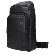 Black Leather Crossbody Bag