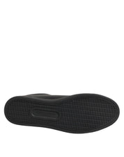 Dolce & Gabbana Black Calf Leather Low Top Sneakers