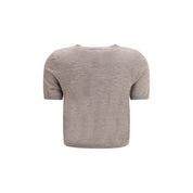 Beige Cashmere Cardigan