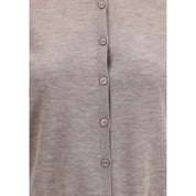 Beige Cashmere Cardigan