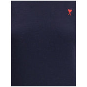 Blue Merino Wool Turtleneck