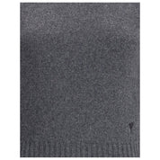 Gray Cashmere Turtleneck