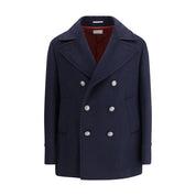 Blue Wool Coat