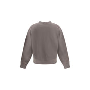 Brown Cotton Sweatshirt