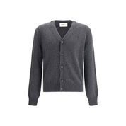 Gray Cashmere Cardigan