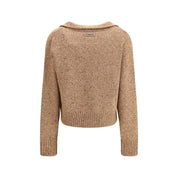 Beige Wool Sweatshirt