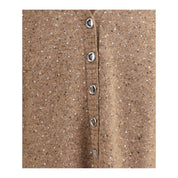 Beige Wool Cardigan
