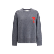Gray Fleece Wool Sweatshirt
