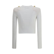 White Viscose Cardigan