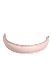 Dolce & Gabbana Pink Leather Shoulder Strap