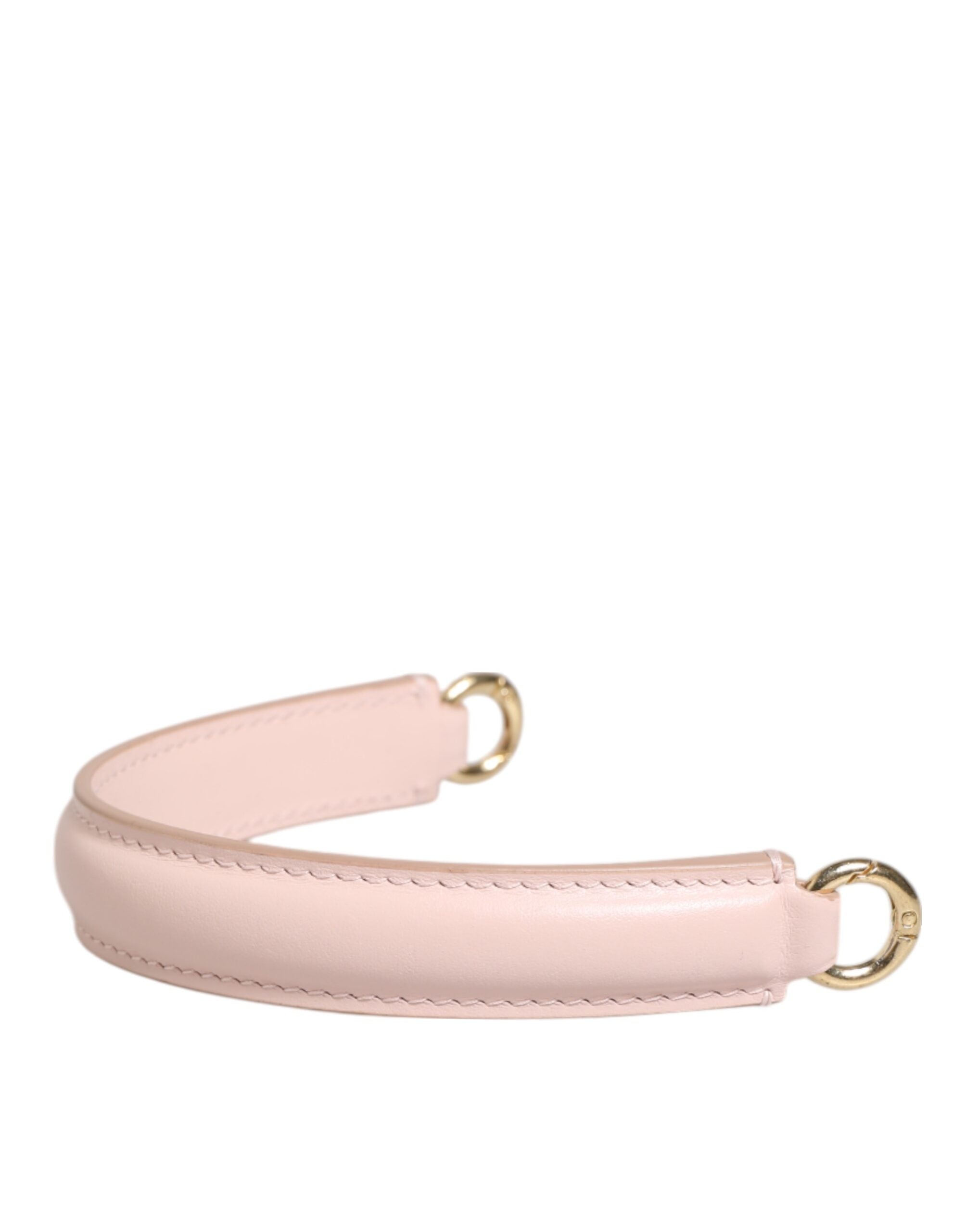 Dolce & Gabbana Pink Leather Shoulder Strap
