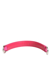 Dolce & Gabbana Pink Calf Leather Bag Handle