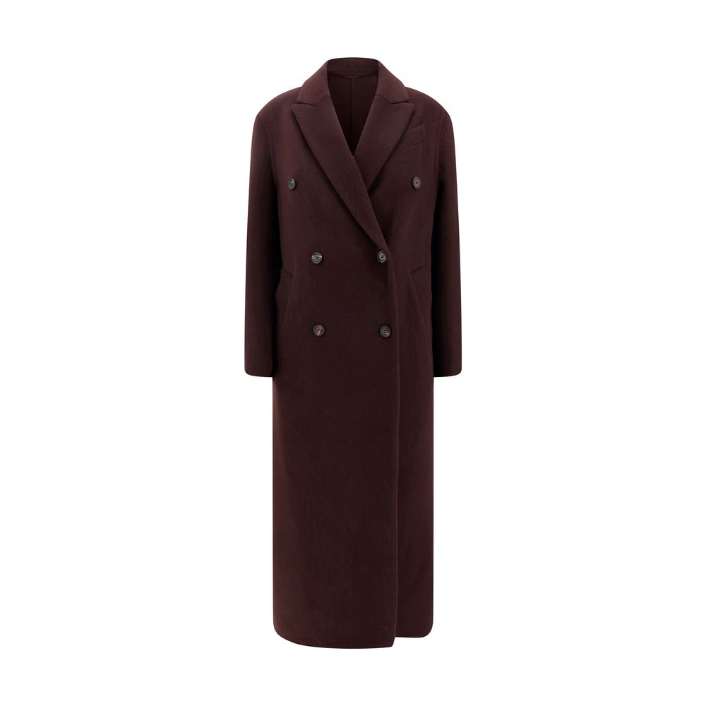 Bordeaux Cashmere Coat
