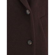 Bordeaux Cashmere Coat