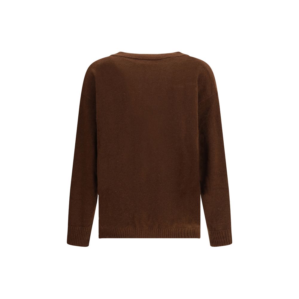 Brown Cashmere Cardigan